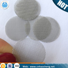 Stainless steel wire 60 mesh screen filter for tobacco smoking